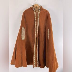Absolutely stunning vintage corduroy cape! This is truly a special piece.